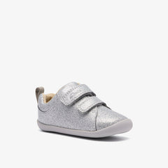 Roamer Craft Toddler Silver Patent | Clarks on Sale - Kids