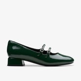 Daiss 30 Shine Dark Green | Clarks for sale - Women