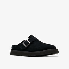Solsbury Mule Black Suede | Clarks Sale - Women