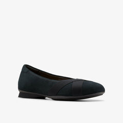 Jazmynn Gem Black Suede | Clarks discount - Women