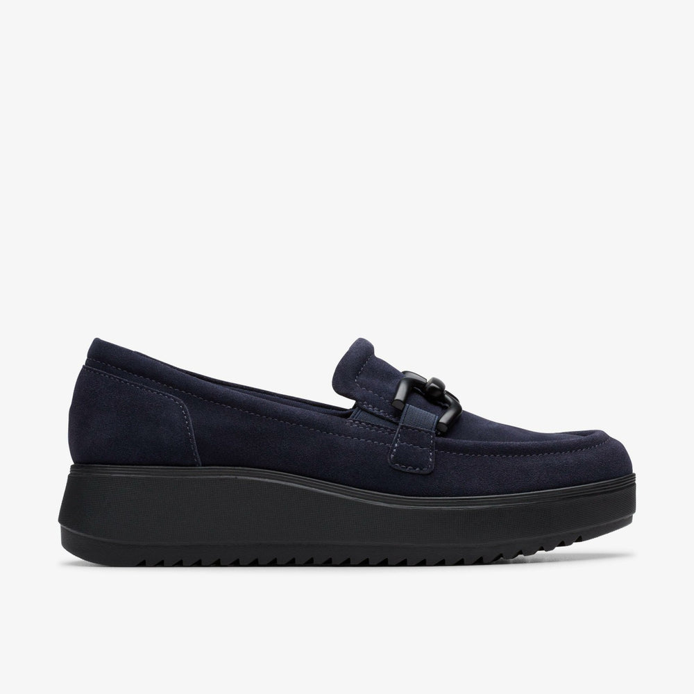 Zylah Top Navy Suede | Clarks Sale - Women