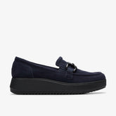 Zylah Top Navy Suede | Clarks Sale - Women