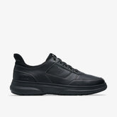 Mullan Easy Black Leather | Clarks for sale - Men