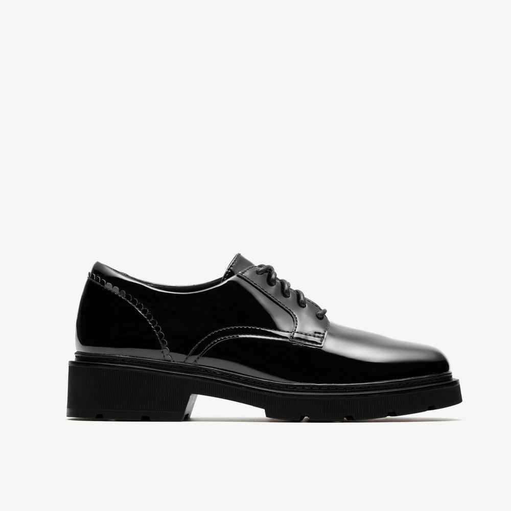 Lauryl Lace Black Patent | Clarks discount - Women