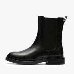 Previa Top Black Leather | Clarks on Sale - Women