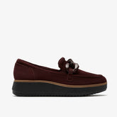 Zylah May Merlot Suede | Clarks discount - Women