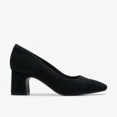 Fernie Court Black Suede | Clarks outlet - Women