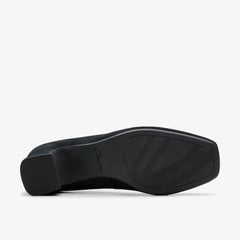Fernie Court Black Suede | Clarks outlet - Women