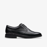 Jonwin Wing Youth Black Leather | Clarks online - Kids