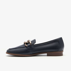 Sarafyna Iris Navy Leather | Clarks online - Women