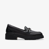Eris Edge Youth Black Leather | Clarks for sale - Kids
