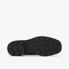 Eris Pure Youth Black Leather | Clarks outlet - Kids