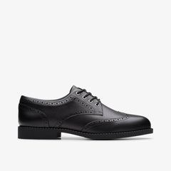Tapa Pure Youth Black Leather | Clarks outlet - Kids