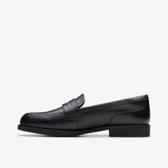 Tapa Edge Youth Black Leather | Clarks for sale - Kids