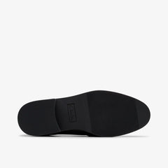 Tapa Edge Youth Black Leather | Clarks for sale - Kids