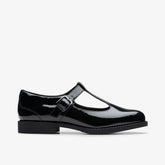 Tapa Hope Youth Black Patent | Clarks for sale - Kids