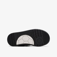 Laser Cross Kid Black Leather | Clarks outlet - Kids