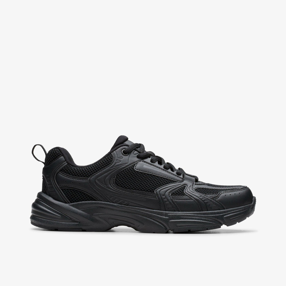 Crafton Move Youth Black | Clarks Sale - Kids