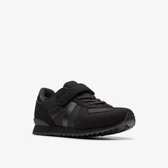 Jaspen Vibe Kid Black / Black | Clarks online - Kids