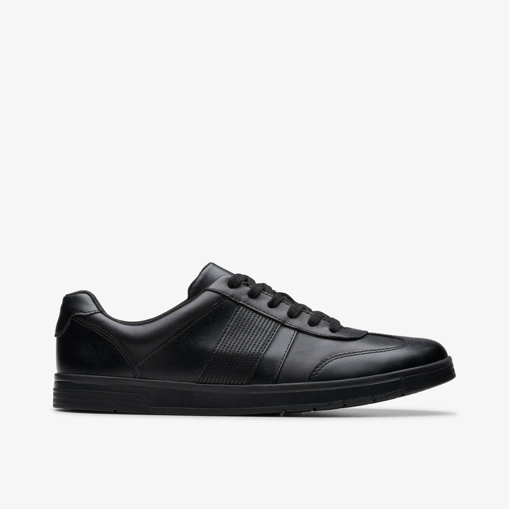 Disco Pace Youth Black Leather | Clarks for sale - Kids