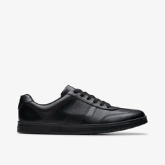 Disco Pace Youth Black Leather | Clarks for sale - Kids