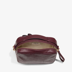 Camera Cross Burgundy Leather | Clarks for sale - Women