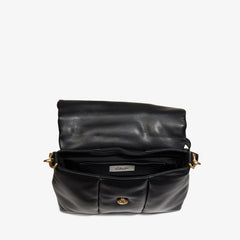 Puffy Crossbody Black Leather | Clarks discount - Women