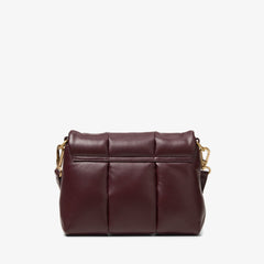 Puffy Crossbody Burgundy Leather | Clarks online - Women