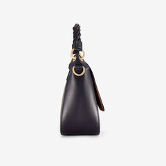 Twist Midi Black Leather | Clarks outlet - Women