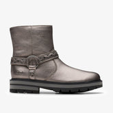 Prague Shine Kid Pewter Metallic | Clarks discount - Kids