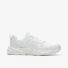 Crafton Move Youth White / White | Clarks for sale - Kids