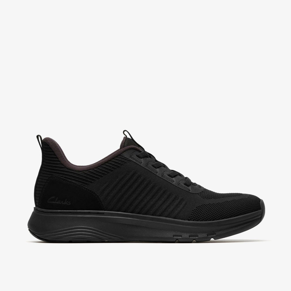 Motion Trek LT Black Knit | Clarks outlet - Men