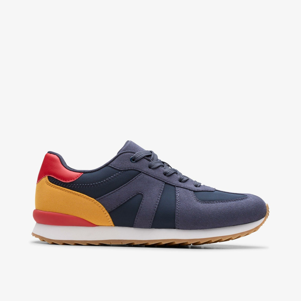 Jaspen Vibe Youth Navy | Clarks online - Kids