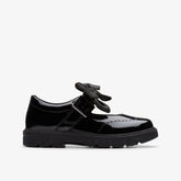 Lorcam Jane Kid Black Patent | Clarks Sale - Kids