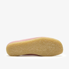 Wallabee Light Pink Suede | Clarks on Sale - Men