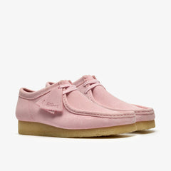 Wallabee Light Pink Suede | Clarks on Sale - Men