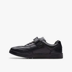 Disco Pace Kid Black Leather | Clarks for sale - Kids