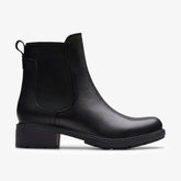 Hearth Top Black Leather | Clarks Sale - Women