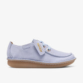 Funny Dream Light Blue Suede | Clarks for sale - Women