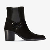 Jesse Buckle Black Suede | Clarks for sale - Women