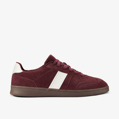 Seco Speed Burgundy Suede | Clarks for sale - Men