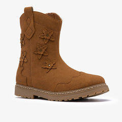Adelaide Mid Kid Tan | Clarks online - Kids