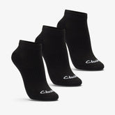 Ankle Socks 3 Pack Size 2-8 Black Black | Clarks for sale - Women