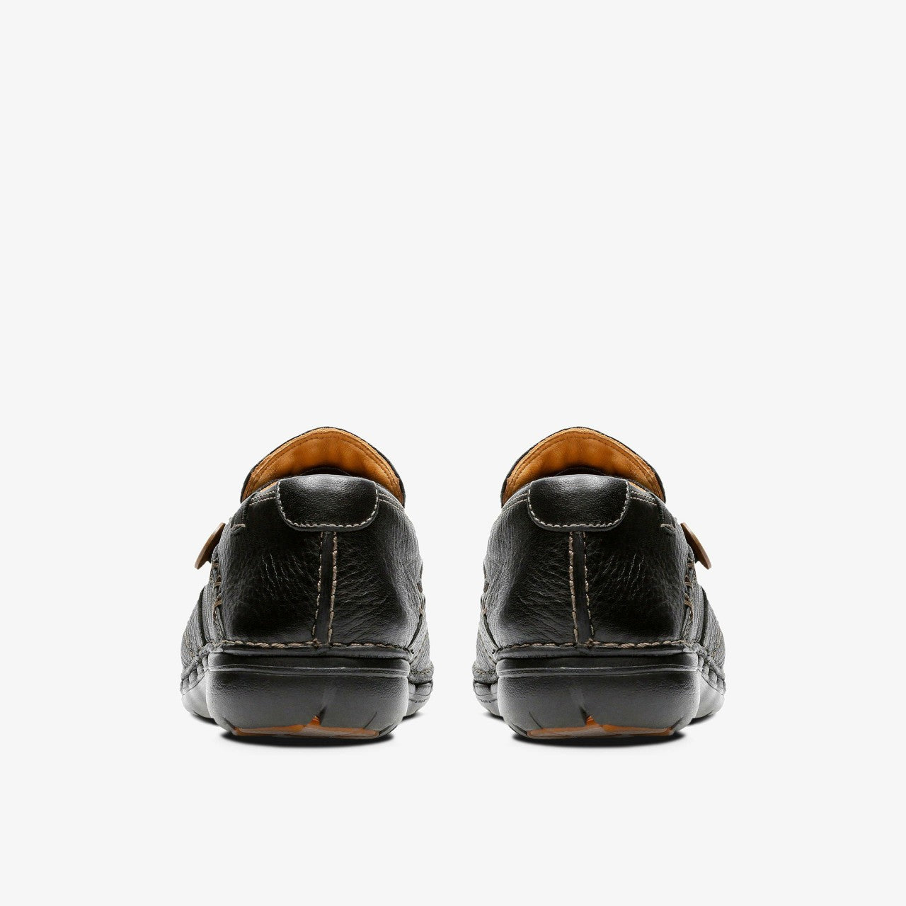 Un Loop Black Leather | Clarks online - Women