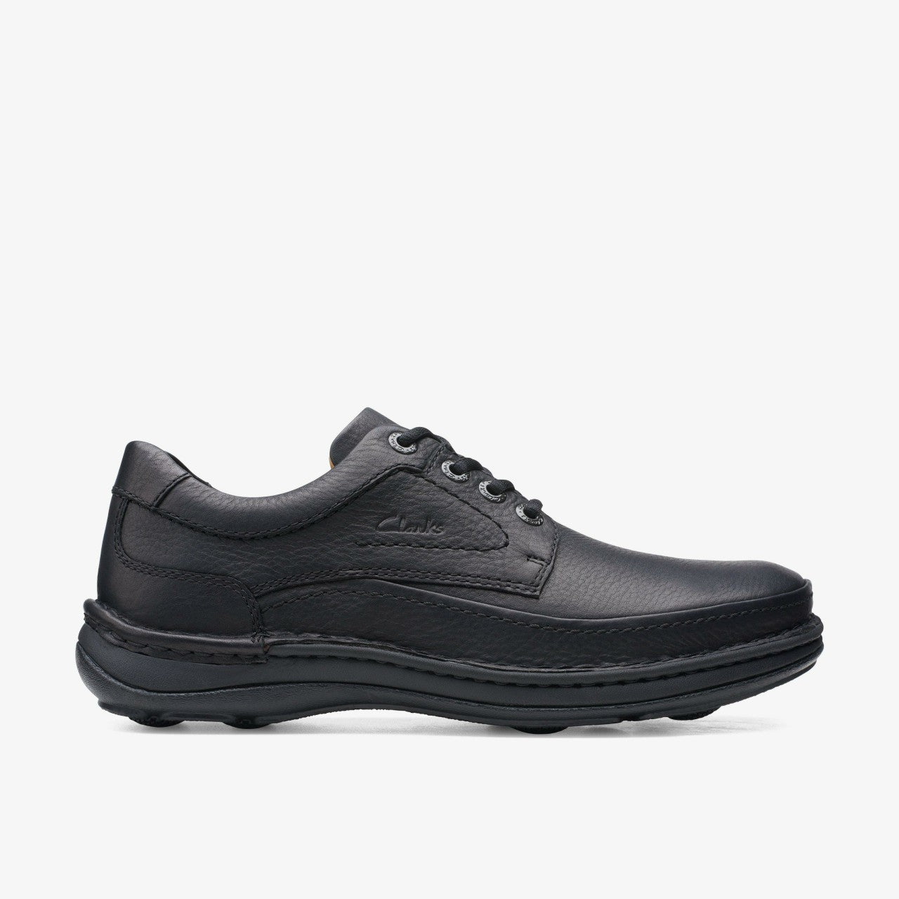 Nature Three Black Leather | Clarks for sale - Men