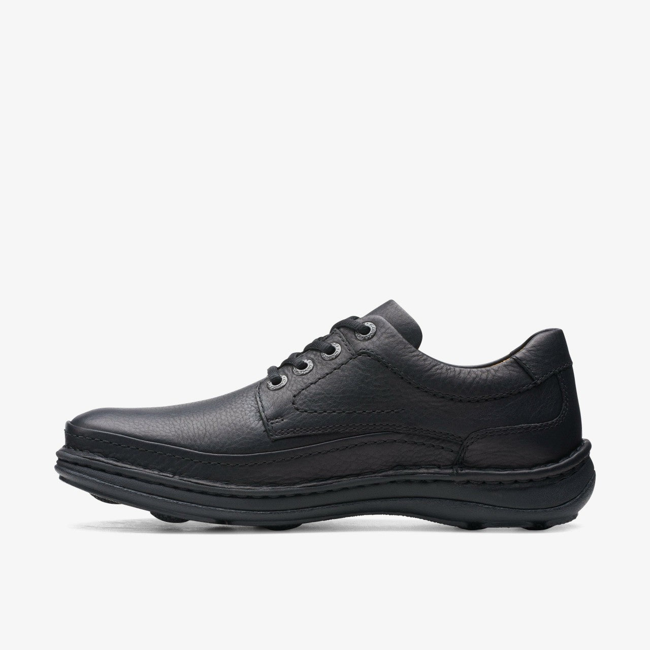 Nature Three Black Leather | Clarks for sale - Men