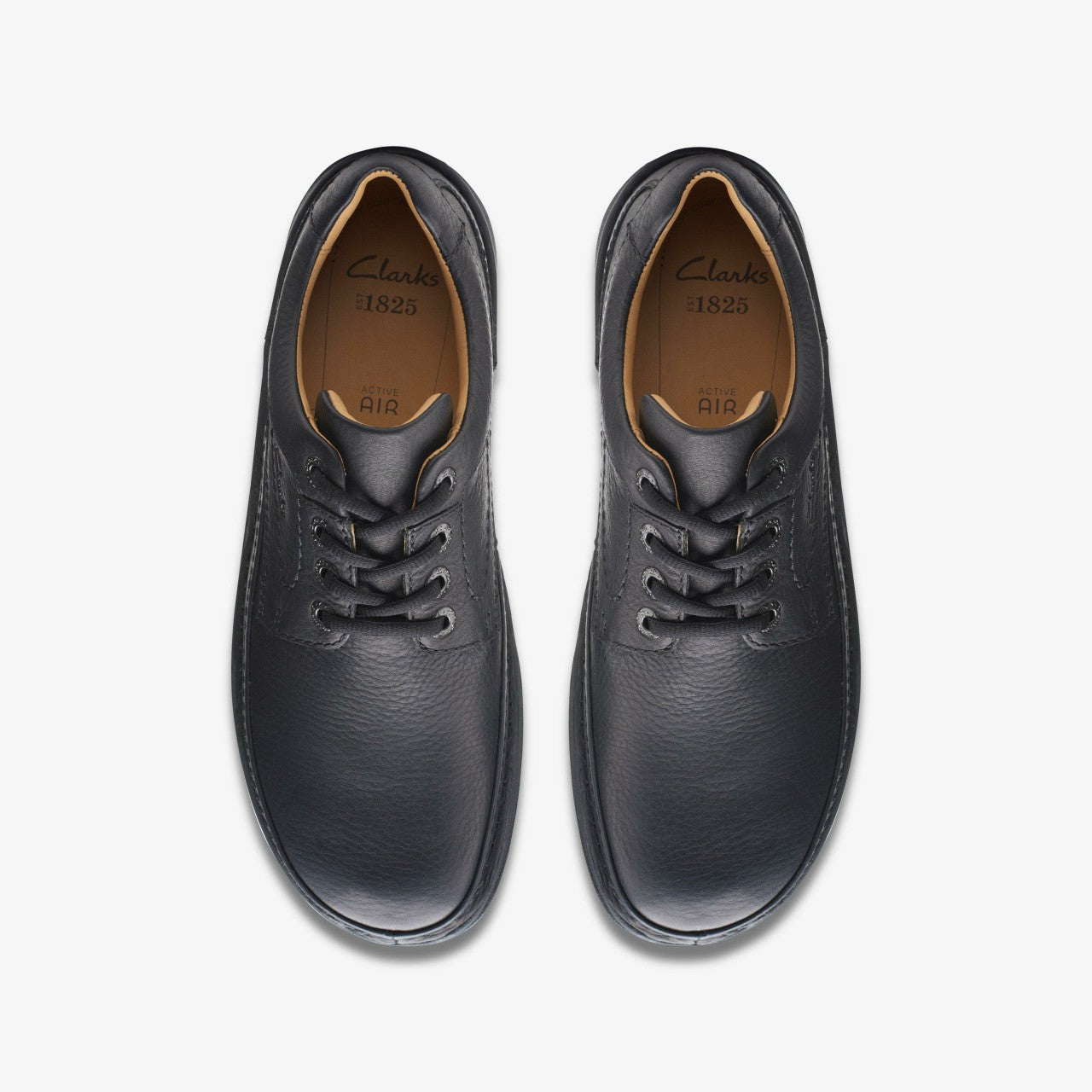 Nature Three Black Leather | Clarks for sale - Men