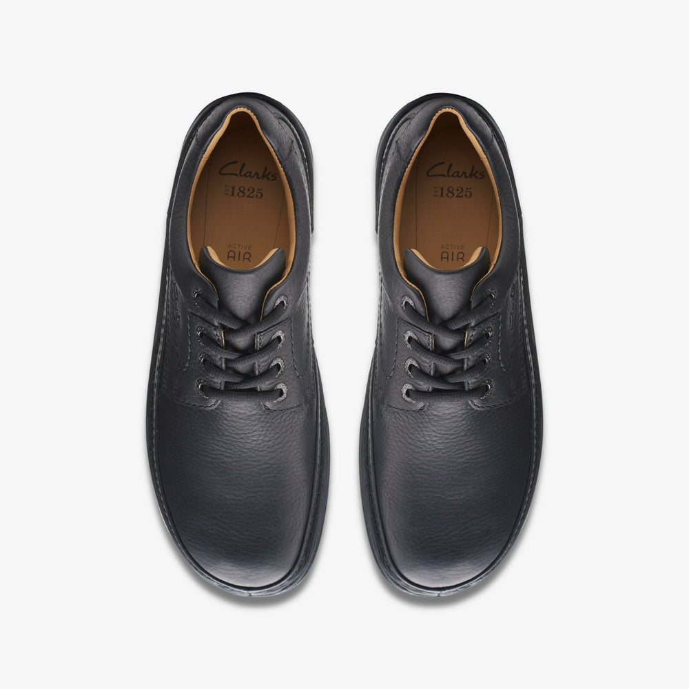 Nature Three Black Leather | Clarks for sale - Men