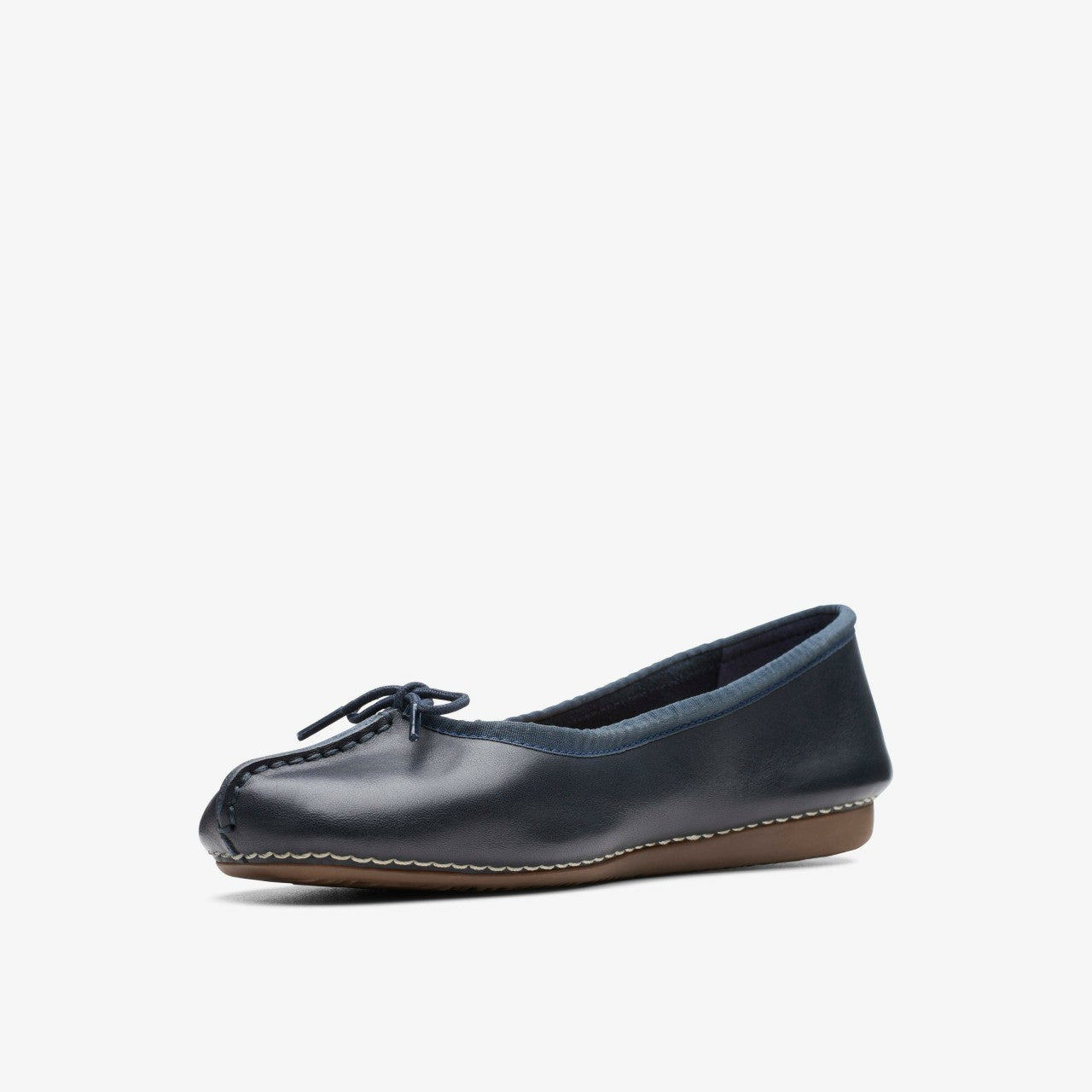 Freckle Ice Navy Leather | Clarks online - Women