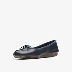 Freckle Ice Navy Leather | Clarks online - Women